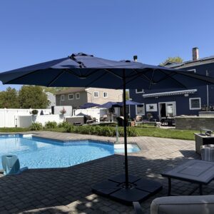 Banana Hanging Umbrella – 3M Outdoor Shade with Steel Frame