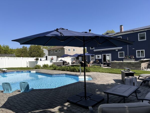 Banana Hanging Umbrella – 3M Outdoor Shade with Steel Frame