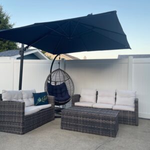 Roma-Cantilever Umbrella with Crank